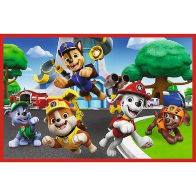 Trefl, Psi Patrol, Psi dzień zabaw, puzzle, 2-24 elementów