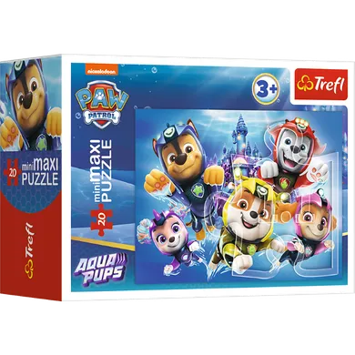 Trefl, Psi Patrol, Wesołe pieski, puzzle miniMAXI, 20 elementów
