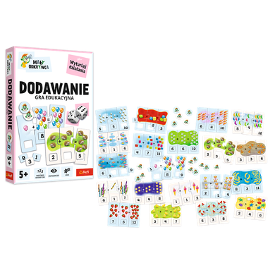 Trefl, Rodzina Treflików, Mały Odkrywca, Dodawanie, gra edukacyjna