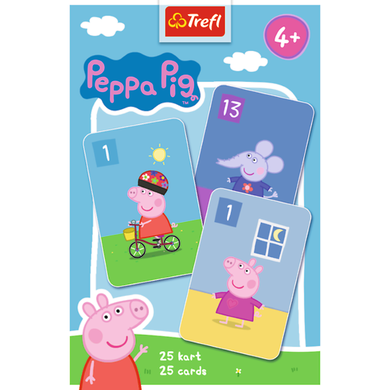 Trefl, Świnka Peppa, Piotruś, gra karciana