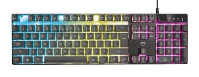 Trust, Azor Gaming Keyboard Us, klawiatura, GXT835