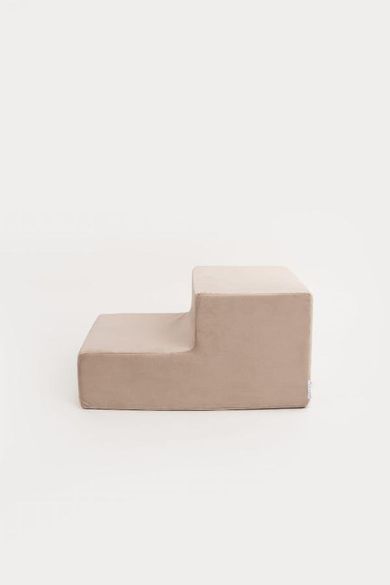 Tupti.wood, zestaw: piankowy plac zabaw + mały basen, beżowy + 80 piłek, kolorowe