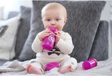 Twistshake, pojemniki, 100 ml, czarne