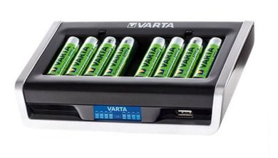 VARTA, LCD Charger, ładowarka do akumulatorków, 4xAA, 1600 mAh