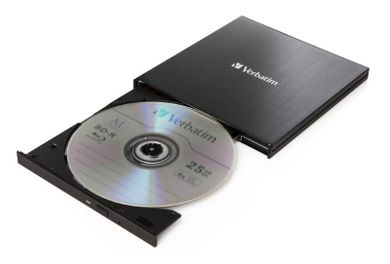 Verbatim, napęd zewnętrzny, Blu-Ray, X6, Ultra HD 4K, USB-C 3.1, 43888