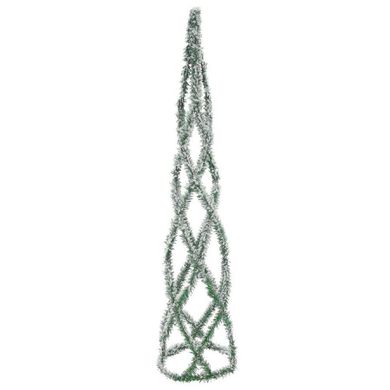 Vilde, choinka świecąca stożek ośnieżona, 40 LED, 84 cm