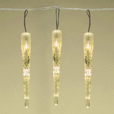 Vilde, kurtyna świetlna świąteczna, zewnętrzna, ciepły biały, sople lodu, 40 led, 5.7 m