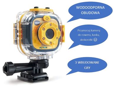 Vtech, Kidizoom Action Cam, kamera sportowa