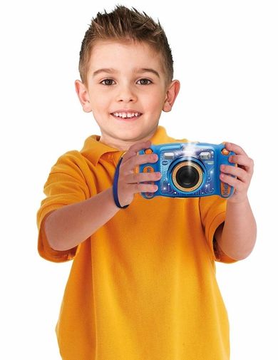 Vtech, Kidizoom Duo 5.0, aparat, niebieski