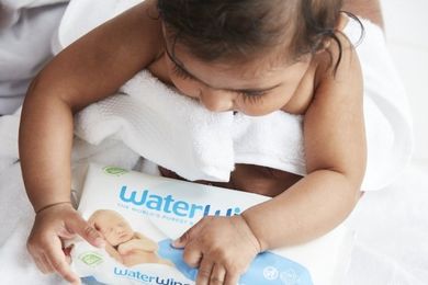 WaterWipes, BIO, chusteczki nawilżane, 28 szt.