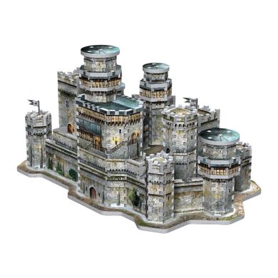 Wrebbit, Gra o tron, Winterfell, puzzle 3D, 910 elementów
