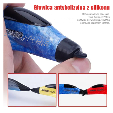 Zdalnie sterowany samolot latający, 2.4GHZ, żółty, ZY-320
