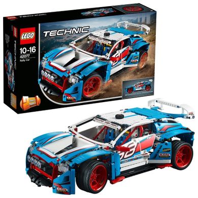 Zestaw promocyjny: LEGO Technic, Niebieska wyścigówka, 42077 + GRATIS: LEGO Speed Champions, Ford Fiesta M-Sport WRC, 75885