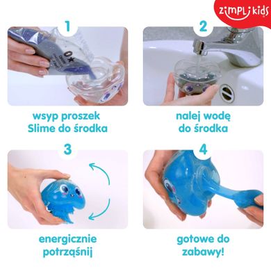 Zimpli Kids, Świecąca Meduza, slime, zabawka sensoryczna