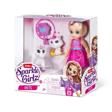 Zuru, Sparkle Girlz, Lalka, Księżniczka Ze Zwierzątkami - Smyk.com