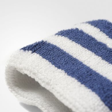 Adidas, Real Madryt, opaska tenisowa na nadgarstek, biało-fioletowa