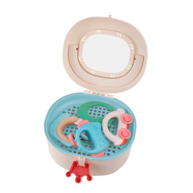 Akuku, pudełko na grzechotki i gryzaki