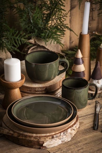 Altom Design, Reactive Forest, kubek ceramiczny, 520 ml