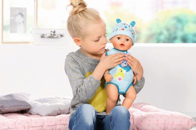 Baby Born, Soft Touch, lalka interaktywna, chłopiec, 43 cm