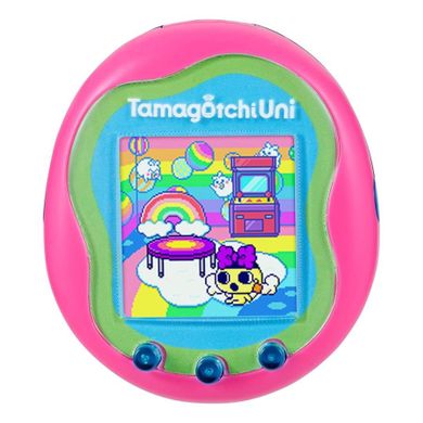 Bandai, Tamagotchi Uni, z paskiem na nadgarstek, zabawka interaktywna, Pink