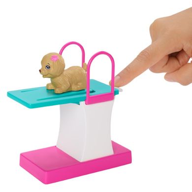 Barbie, Barbie pływaczka, zestaw z lalką i akcesoriami