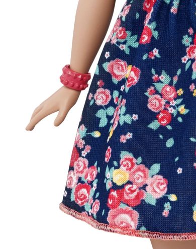 Barbie Fashionistas, Modne przyjaciółki, lalka Curvy, DMF28