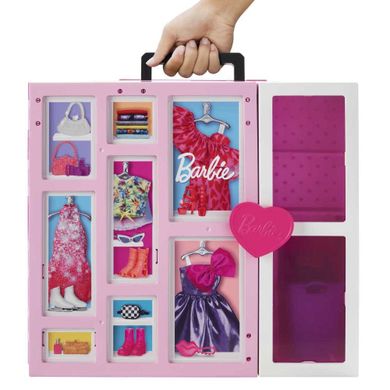 Barbie, Garderoba, zestaw z lalką i akcesoriami