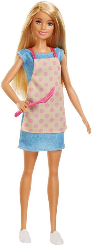 Barbie, Idealna kuchnia, światło i dźwięk, zestaw z lalką