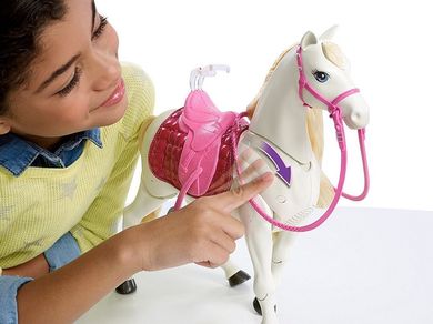 Barbie, Interaktywny koń, zestaw z lalką