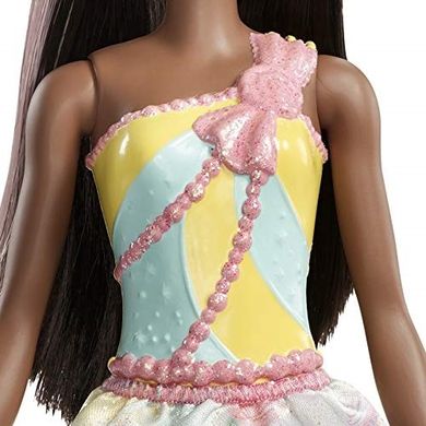 Barbie, lalka księżniczka, brunetka