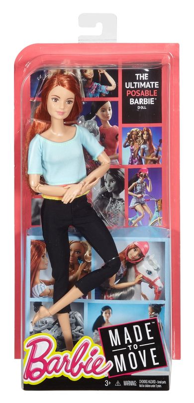 Barbie, Made to Move, lalka z piegami