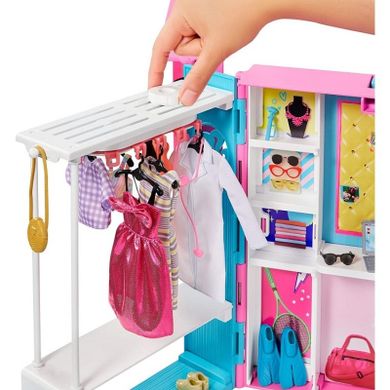 Barbie, Wymarzona szafa, zestaw z lalką i akcesoriami