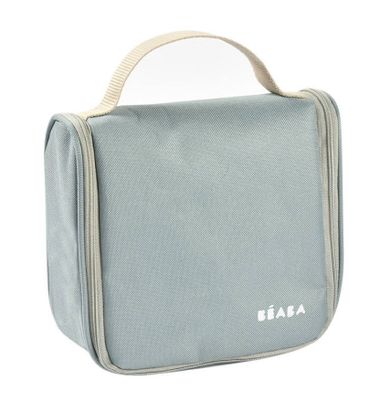 Beaba, kosmetyczka z akcesoriami do pielęgnacji niemowląt, sage green