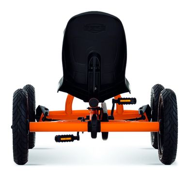 Berg, Buddy, gokart, pomarańczowy