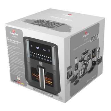 Berlinger Haus, frytkownica beztłuszczowa, air fryer, antracit, 8l