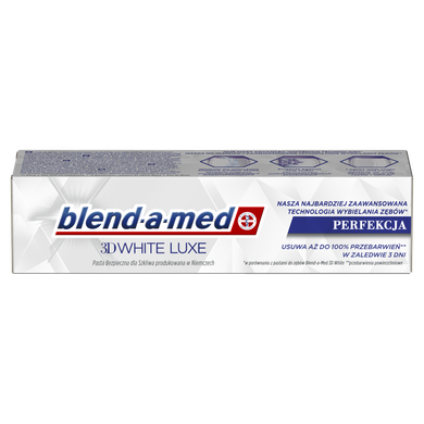 Blend-a-med, 3DWhite Luxe Perfection, wybielająca, pasta do zębów, 75 ml