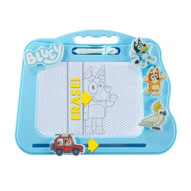 Bluey, znikopis magnetyczny, zestaw ze stemplami