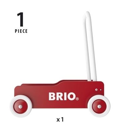 Brio, pchacz drewniany do nauki chodzenia