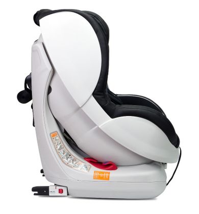 Caretero, Defender+ Isofix, fotelik samochodowy, 0-18 kg, grey