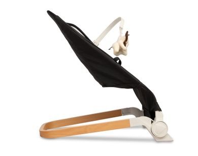 Caretero, Pine, leżaczek, Black