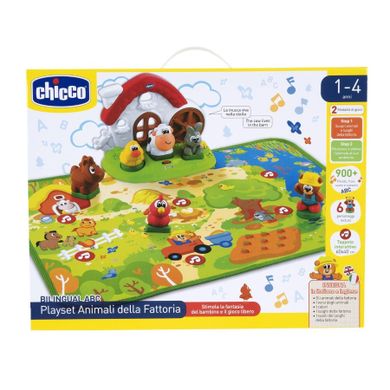 Chicco, Bilingual ABC, Farma, interaktywna mata, dwujęzyczna polsko-angielska