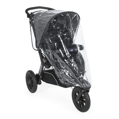Chicco, Trio Activ3, wózek głęboko-spacerowy + pasy do mocowania gondoli, Iron