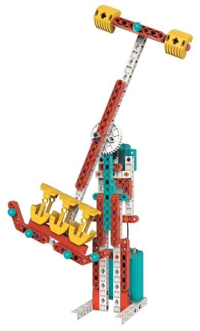 Clementoni, Laboratorium Mechaniki, Lunapark 2.0, zestaw konstrukcyjny