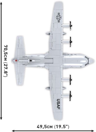 Cobi, Armed Forces Lockheed C-130 Hercules, samolot, 602 elementy