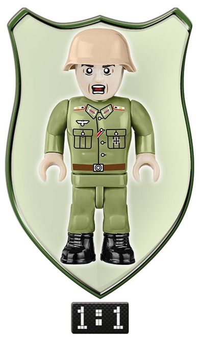 Cobi, Historical Collection WW II, Armata PAK 40, klocki, 90 elementów