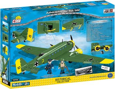 Cobi, Historical Collection, WWII Samolot Junkers JU-52/3M G5E, 548 elementów