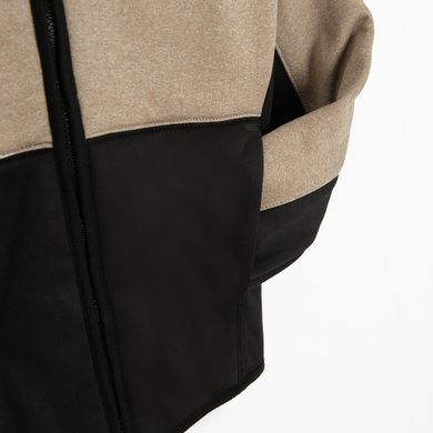 Cool Club, Bluza chłopięca z kapturem, rozpinana, czarno-brązowa