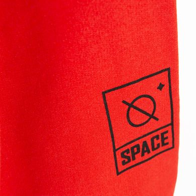 Cool Club, Bluza chłopięca z kapturem, rozpinana, czerwona, NASA