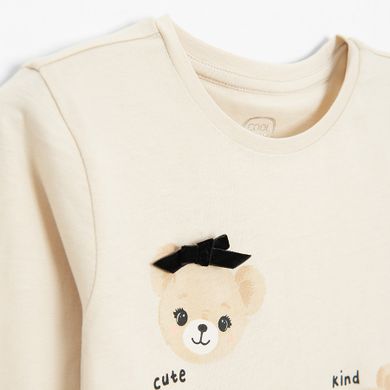 Cool Club, Bluzka dziewczęca z długim rękawem, mix, zestaw, 3 szt.