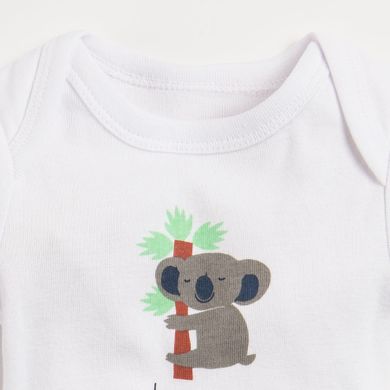 Cool Club, Body chłopięce z krótkim rękawem, koala, zestaw, 3 szt.